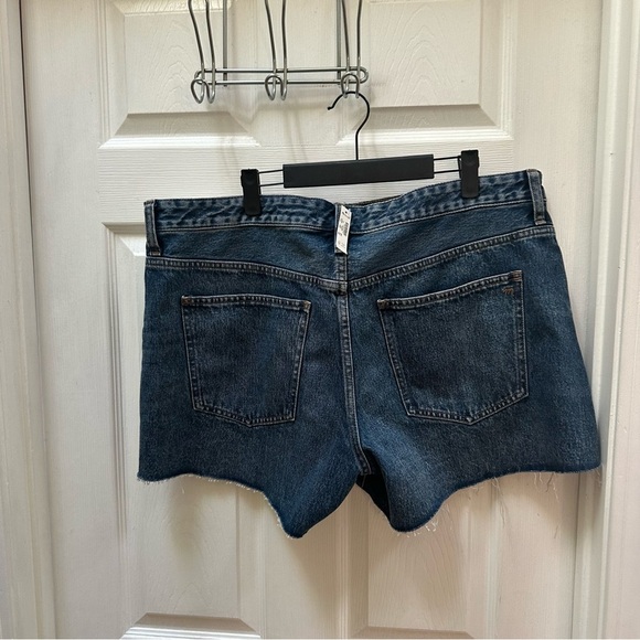 NWTMadewell The curvy brynn long short blue Jean Shorts 33 - Picture 6 of 11